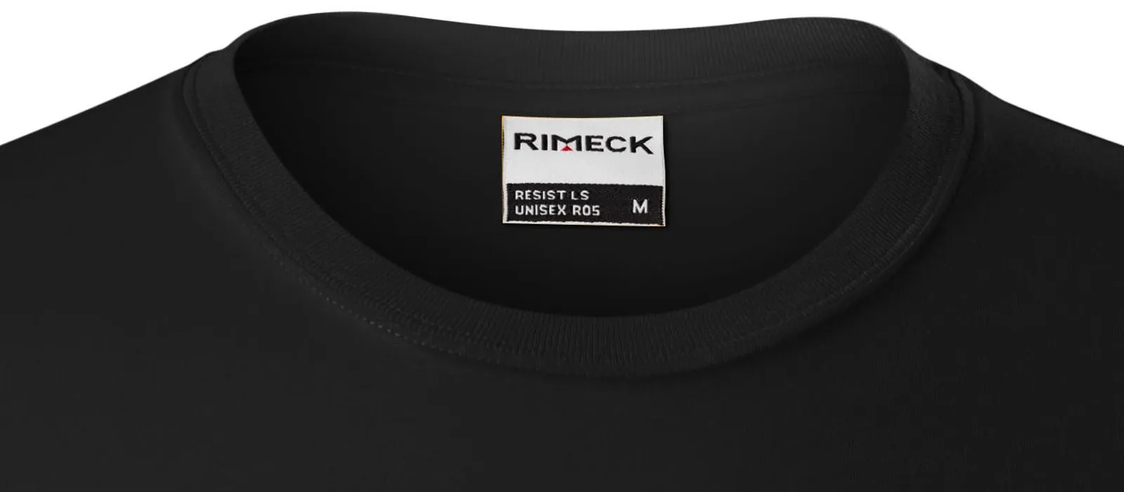 Tricou bărbătesc durabil cu mânecă lungă - Decolteu rotund clasic