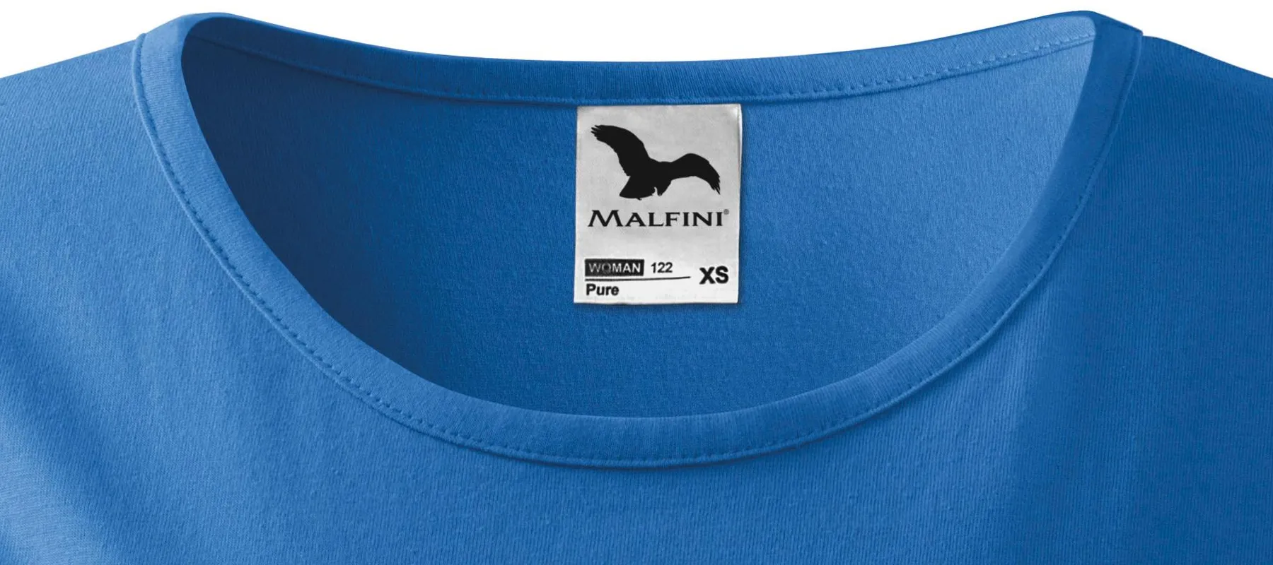 Tricou de damă cu mâneci foarte scurte - Decolteu rotund clasic