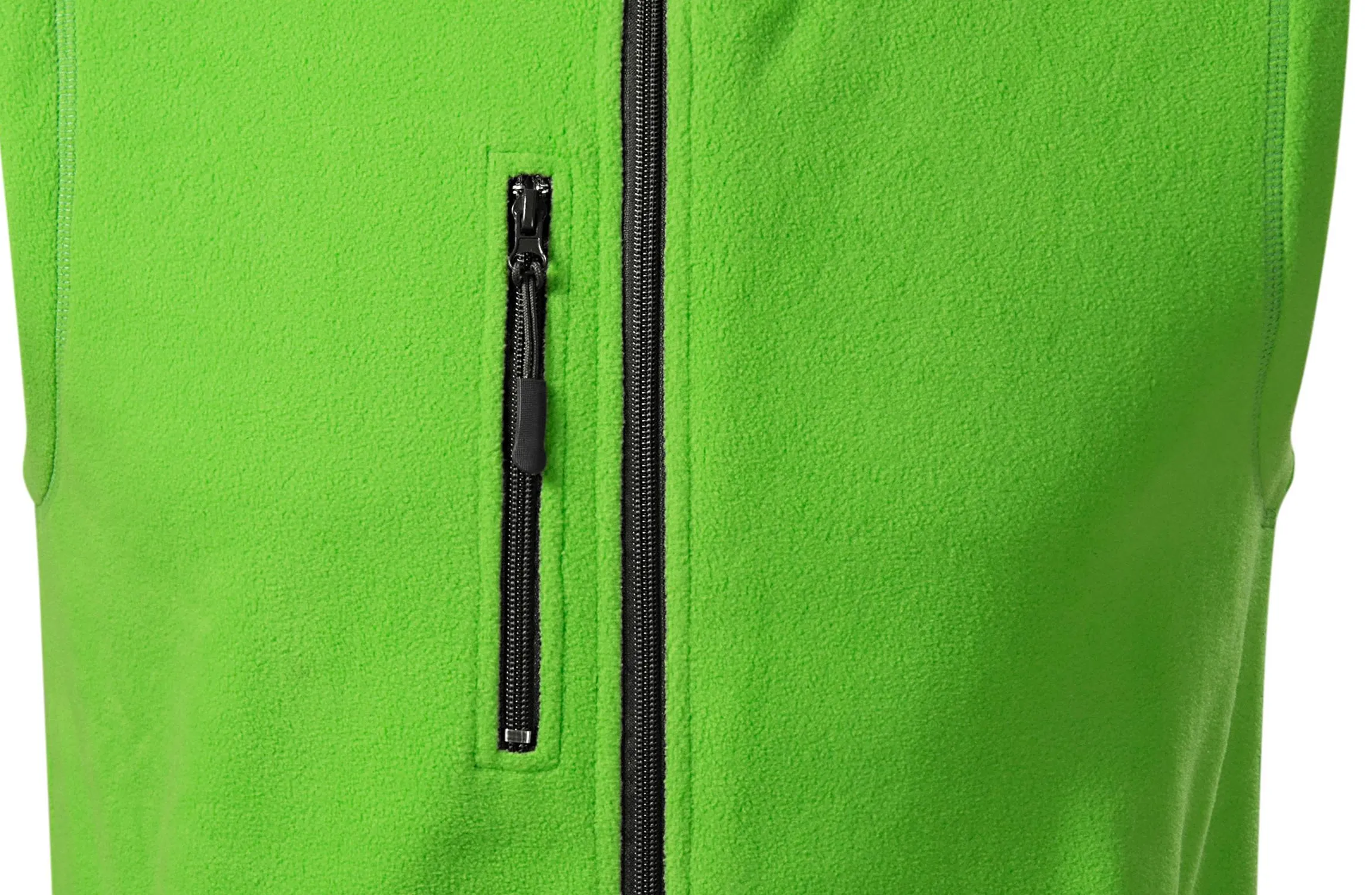 Vesta contrastantă - Buzunare practice cu fermoar