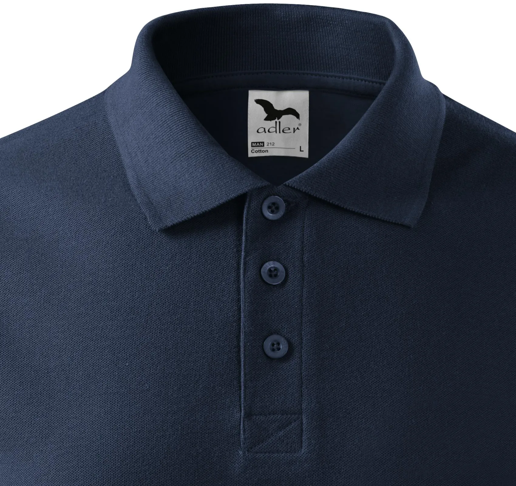 Polo elegant pentru bărbați - Închidere cu 3 nasturi