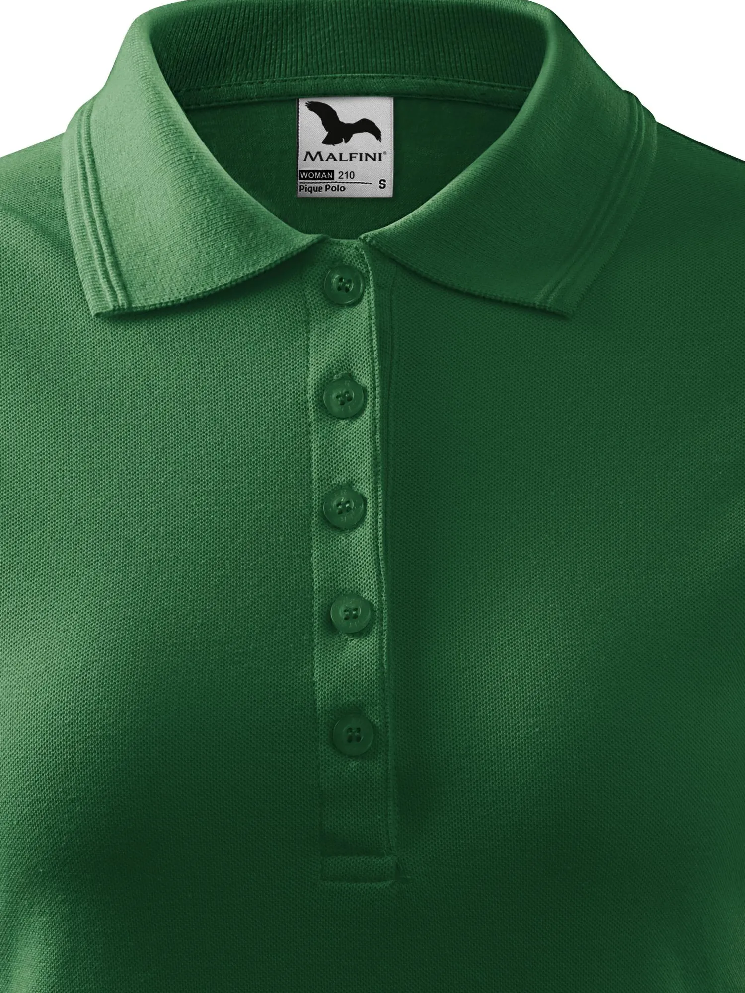 Polo elegant pentru femei - Închidere cu 5 nasturi