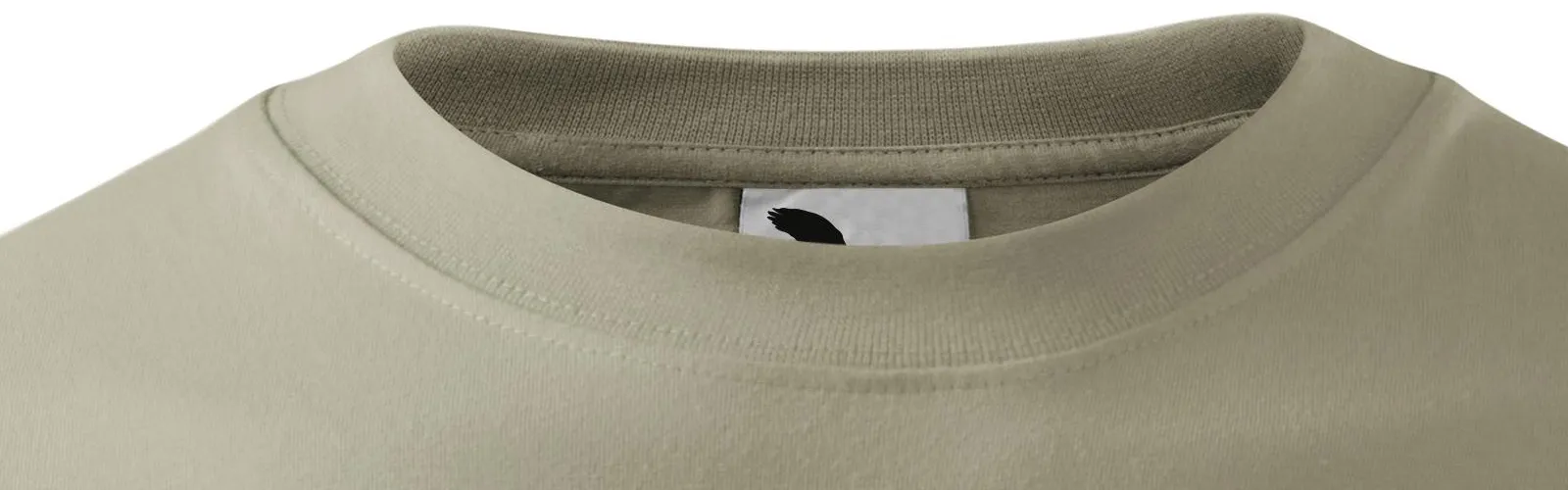 Tricou clasic pentru bărbați - Decolteu rotund clasic