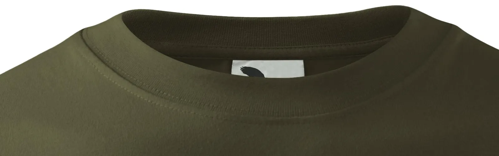 Tricou clasic pentru bărbați - Decolteu rotund clasic