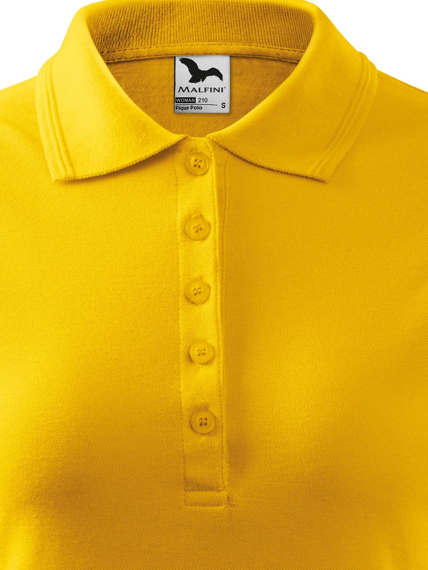 Polo elegant pentru femei - Închidere cu 5 nasturi
