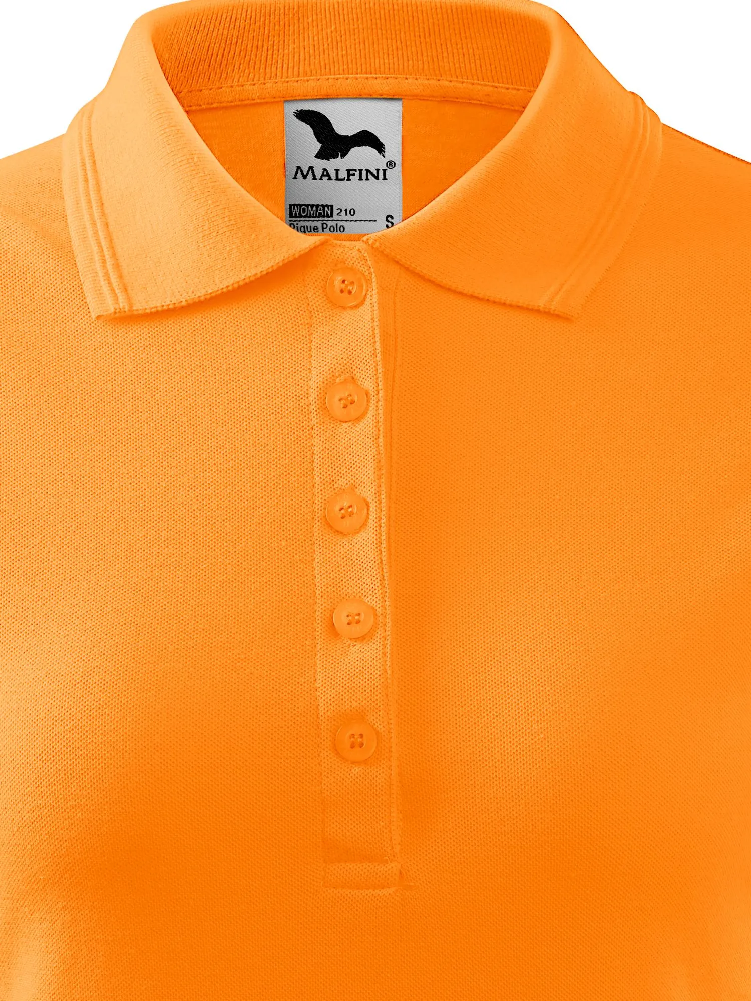 Polo elegant pentru femei - Închidere cu 5 nasturi