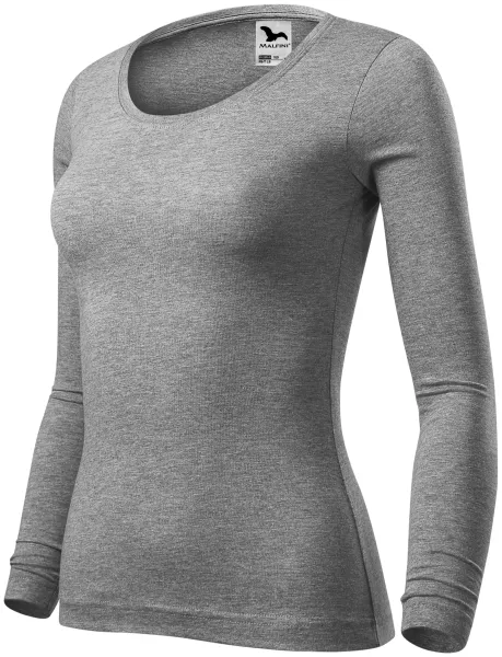 Tricou de damă cu mâneci lungi - Tricou de dama din bumbac pentru fiecare zi