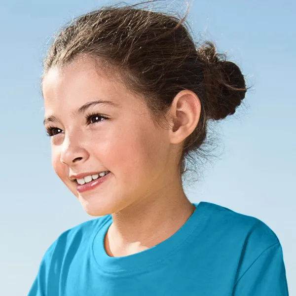 Tricou ușor pentru copii - Decolteu rotund clasic
