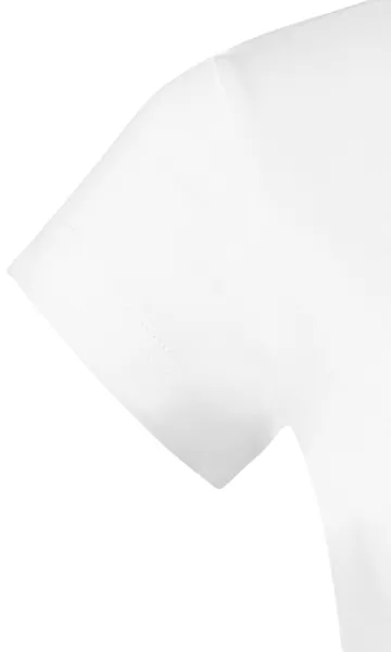 Tricou dama slim fit cu decolteu rotund - Mâneci scurte