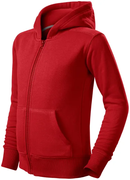 Hanorac pentru copii cu glugă - Hanorac pentru copii cu fermoar și glugă