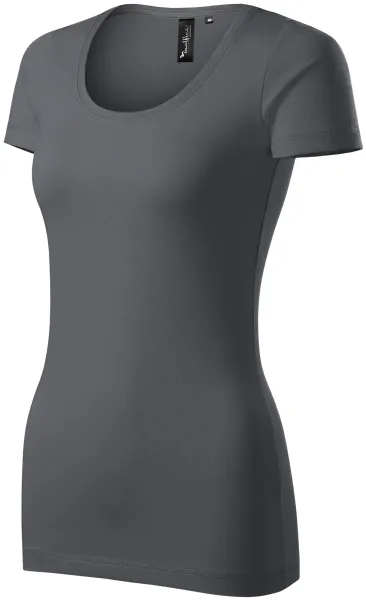 Tricou de damă cu cusături decorative - Tricou de zi cu zi pentru femei