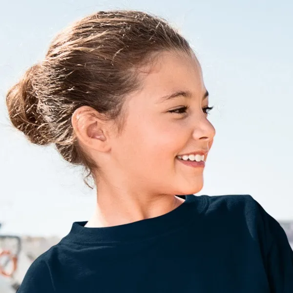 Tricou clasic pentru copii - Decolteu rotund clasic