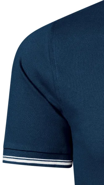 Tricou bărbătesc cu detalii contrastante - Mâneci scurte clasice