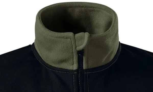 Geacă caldă unisex - Închidere cu fermoar până la bărbie