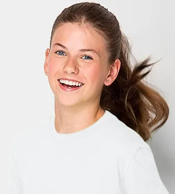 Tricou ușor pentru copii - Decolteu rotund clasic