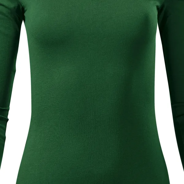 Tricou de damă cu mâneci lungi - Croiala usor mulata