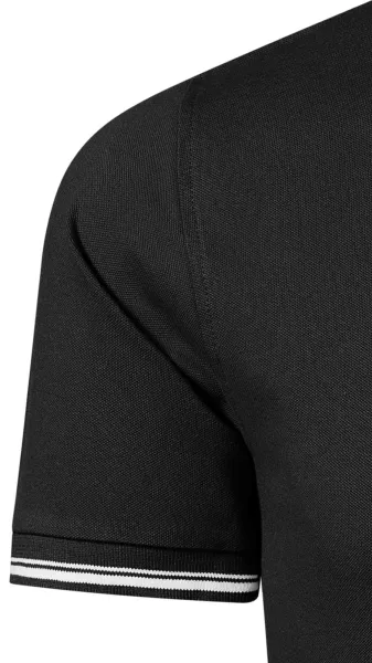 Tricou bărbătesc cu detalii contrastante - Mâneci scurte clasice