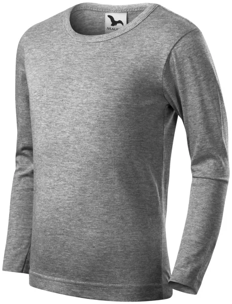 Tricou cu mâneci lungi pentru copii - Tricou pentru copii din bumbac pentru fiecare zi