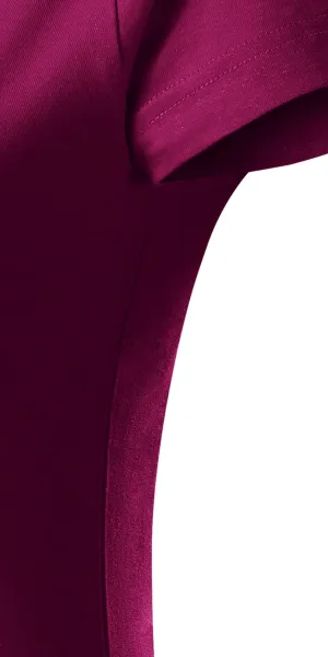 Tricou simplu pentru femei - Tăiați cu cusături laterale