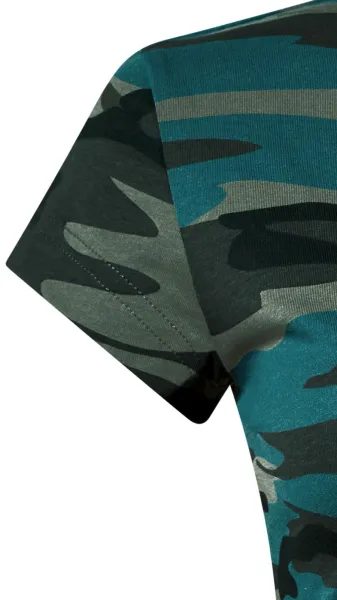 Tricou de camuflaj pentru femei - Mâneci foarte scurte