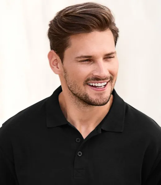 Polo elegant pentru bărbați - Închidere cu 3 nasturi