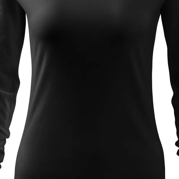 Tricou ajustat pentru femei, decolteu în V - Croiala usor conica