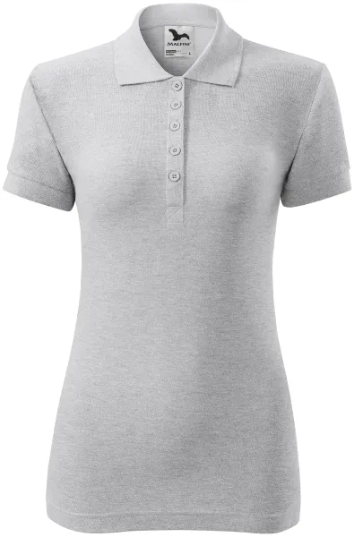 Polo simplu pentru femei - Tricou polo ușor din bumbac pentru femei