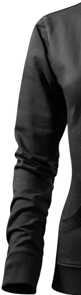 Hanorac de damă fără glugă - Mâneci lungi clasice