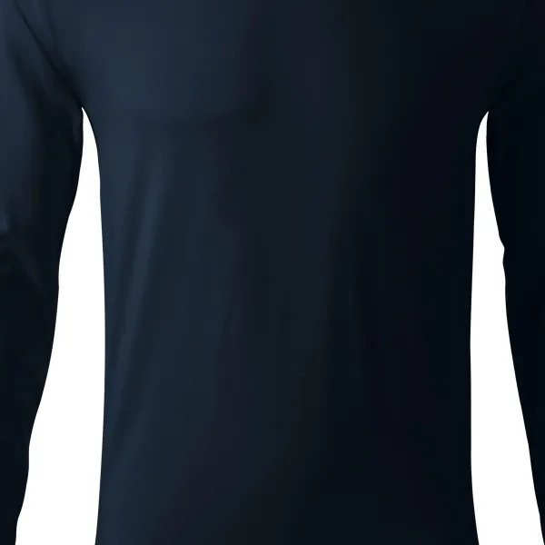 Tricou bărbătesc cu mâneci lungi - Croiala usor mulata