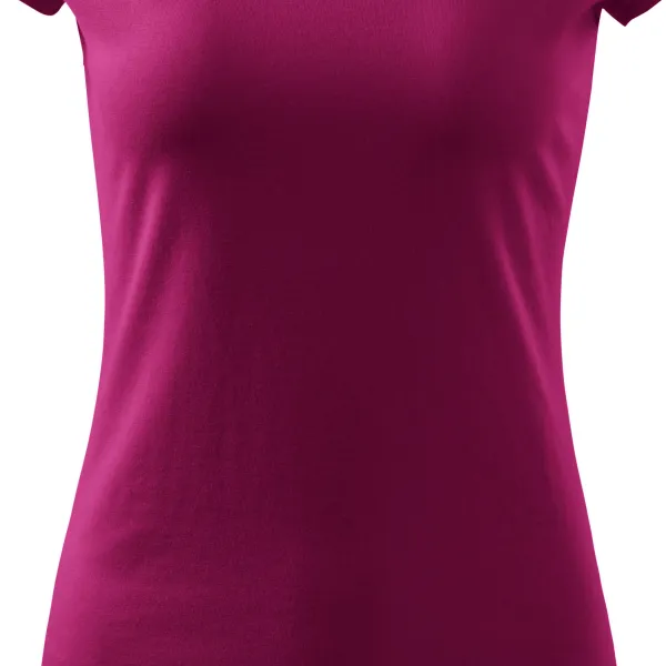 Tricou de damă cu mâneci foarte scurte - Croiala usor conica