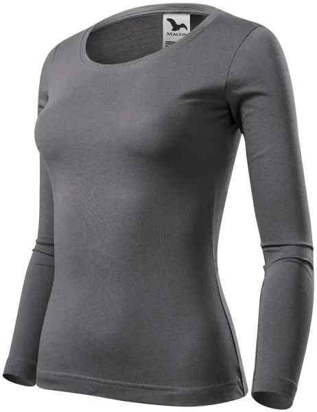 Tricou de damă cu mâneci lungi - Tricou de dama din bumbac pentru fiecare zi