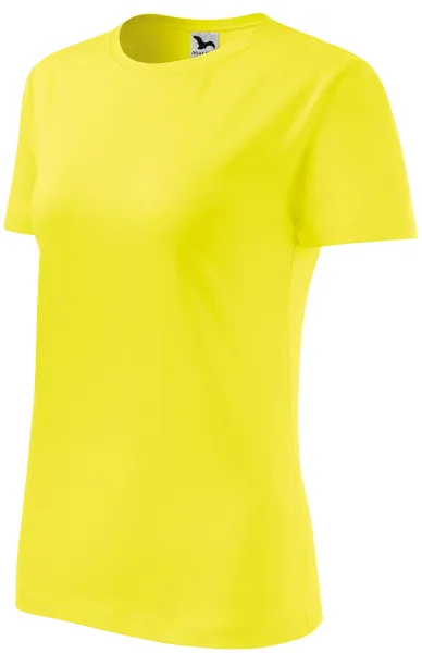 Tricou clasic pentru femei - Tricou de damă din bumbac în principal pentru vară