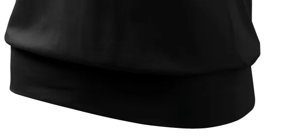 Tricou la modă pentru femei - Tivul inferior lat al cămășii