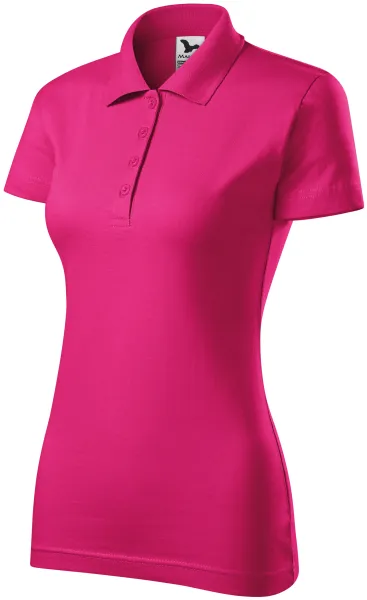 Polo tricou slim pentru femei - Tricou polo din bumbac pentru femei