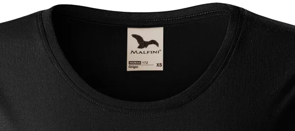 Tricou de bumbac organic pentru femei - Decolteu rotund clasic