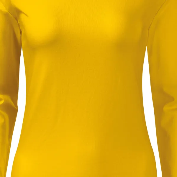 Tricou dama cu mâneci lungi - Croiala usor conica