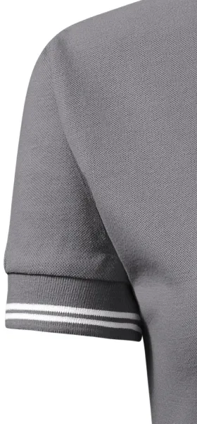 Polo de dama cu contrast - Mâneci scurte clasice