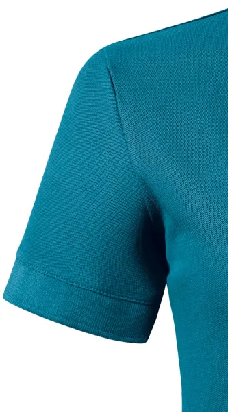 Tricou polo dama din bumbac organic - Mâneci scurte clasice