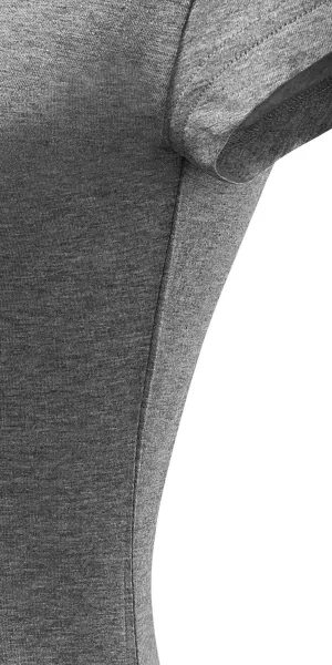 Tricou de damă cu mâneci foarte scurte - Tăiați cu cusături laterale