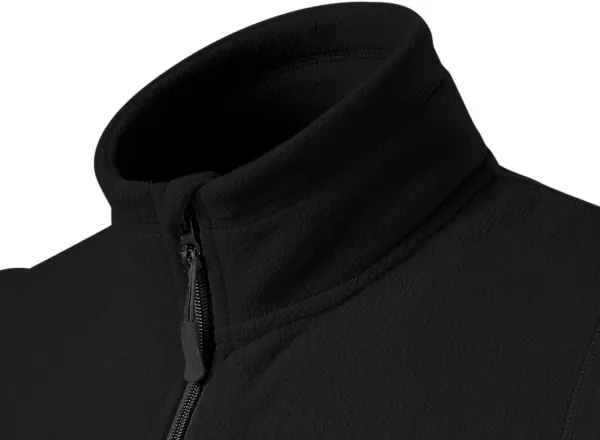 Vesta contrastantă - Guler ridicat pentru protecție împotriva frigului la nivelul gâtului