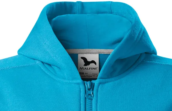 Hanorac pentru copii cu glugă - Glugă cu șnururi de strângere