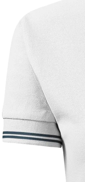 Polo de dama cu contrast - Mâneci scurte clasice