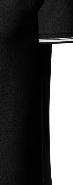 Tricou bărbătesc cu detalii contrastante - Tăiați cu cusături laterale