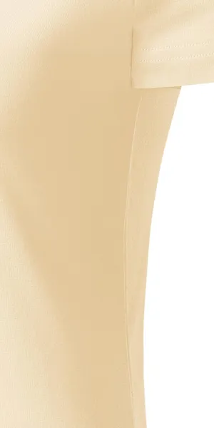 Tricou de bumbac organic pentru femei - Tăiați cu cusături laterale