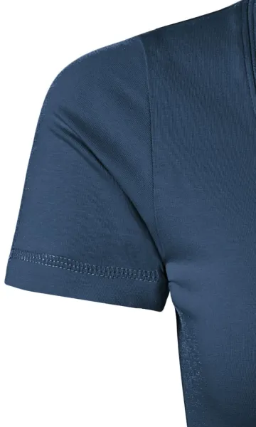 Tricou de damă cu cusături decorative - Mâneci scurte