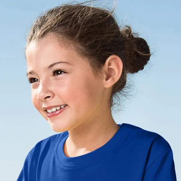 Tricou ușor pentru copii - Decolteu rotund clasic