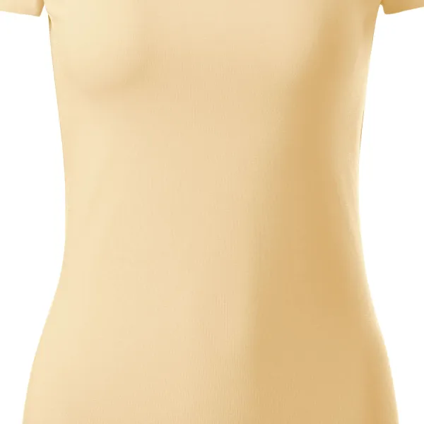 Tricou de damă cu cusături decorative - Croială subțire, conică