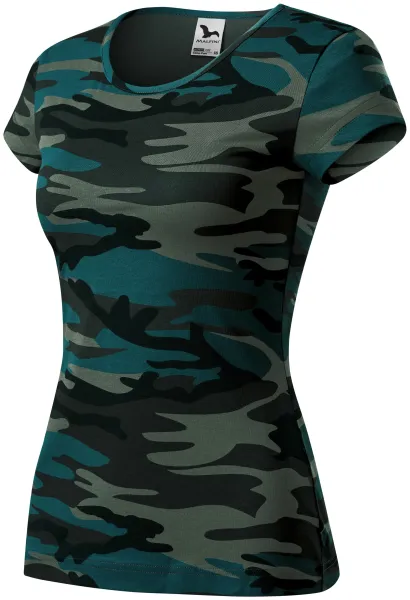 Tricou de camuflaj pentru femei - Tricou de camuflaj de damă nu numai pentru pădure