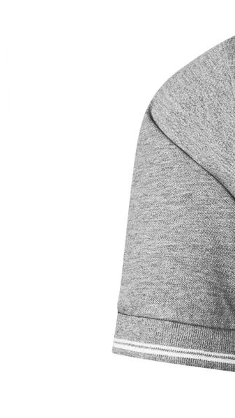 Tricou bărbătesc cu detalii contrastante - Mâneci scurte clasice