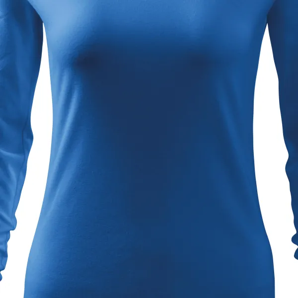 Tricou ajustat pentru femei, decolteu în V - Croiala usor conica