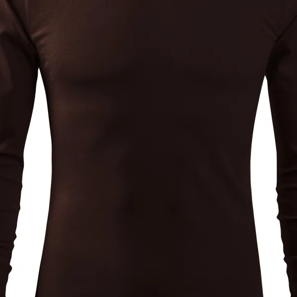 Tricou bărbătesc cu mânecă lungă - Croiala usor mulata